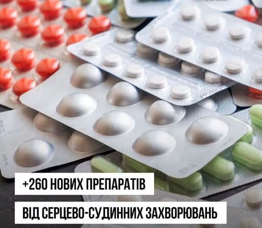 ДО ПРОГРАМИ РЕІМБУРСАЦІЇ «ДОСТУПНІ ЛІКИ» ДОДАЛИ ЩЕ 260 ТОРГОВЕЛЬНИХ НАЗВ ЛІКАРСЬКИХ ЗАСОБІВ ДЛЯ ЛІКУВАННЯ СЕРЦЕВО-СУДИННИХ І ЦЕРЕБРОВАСКУЛЯРНИХ ЗАХВОРЮВАНЬ ДО ПРОГРАМИ РЕІМБУРСАЦІЇ «ДОСТУПНІ ЛІКИ» ДОДАЛИ ЩЕ 260 ТОРГОВЕЛЬНИХ НАЗВ ЛІКАРСЬКИХ ЗАСОБІВ ДЛЯ ЛІКУВАННЯ СЕРЦЕВО-СУДИННИХ І ЦЕРЕБРОВАСКУЛЯРНИХ ЗАХВОРЮВАНЬ